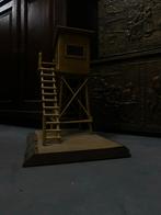 Unieke Hoogzit Miniatuur Spaarpot - Handgemaakt Hout, Ophalen of Verzenden, Gebruikt, Hout, Overige thema's