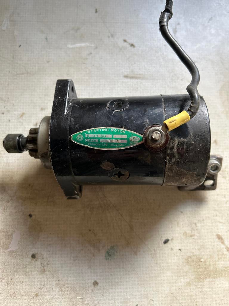 Hitachi startmotor S108-68 voor diverse toepassingen, Auto-onderdelen, Motor en Toebehoren, Overige automerken, Gebruikt, Ophalen of Verzenden