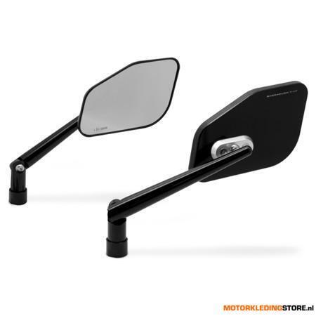 Barracuda Skin-Z Spiegels (paar), Zwart, Motoren, Ophalen of Verzenden, Nieuw met kaartje