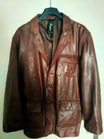 Leren jas bruin heren - Inspire Luxury, Ophalen, Overige maten, Zo goed als nieuw, Bruin