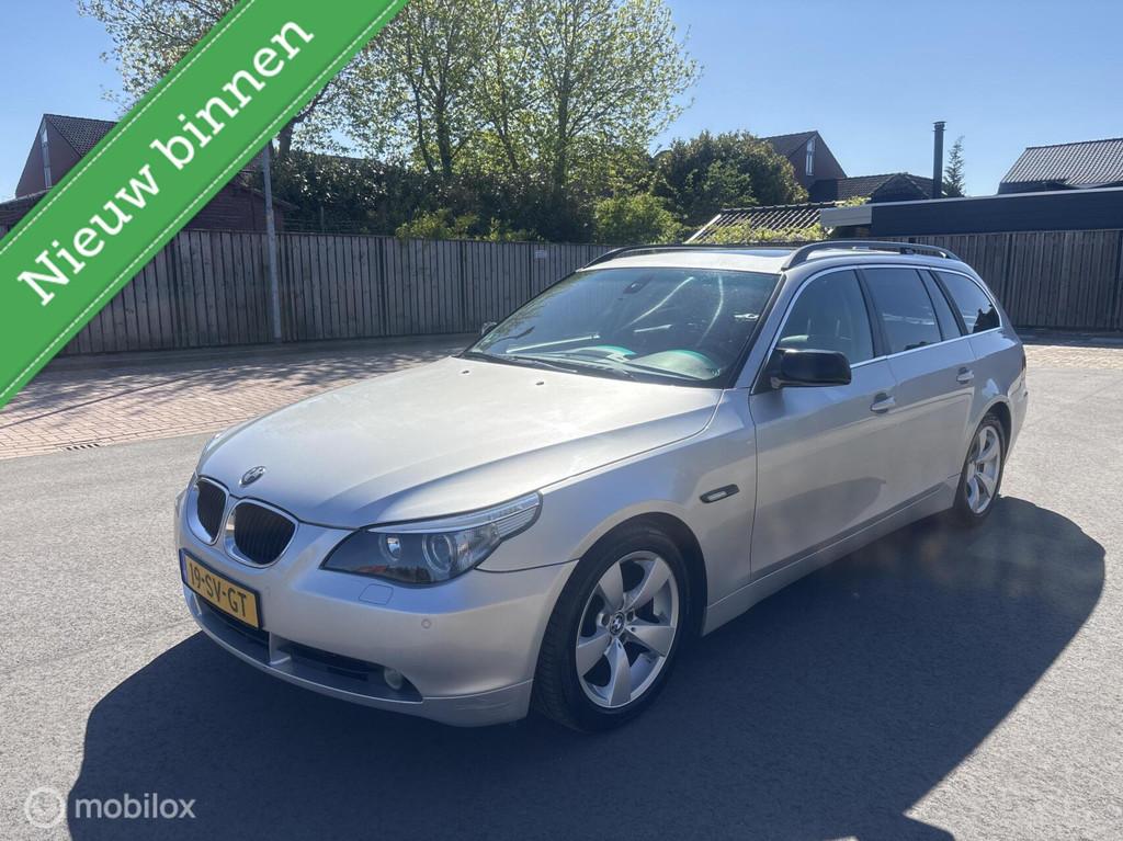 BMW 5-serie Touring 525d Executive Automaat, Auto's, BMW, Achterwielaandrijving, Gebruikt, 2000 kg, Diesel