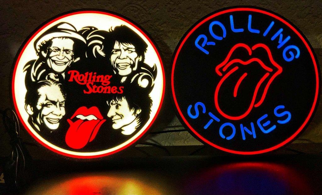 Rolling Stones lampen, Ophalen of Verzenden, Nieuw, Lichtbak of (neon) lamp