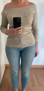 Dept offshoulder, Beige, Ophalen of Verzenden, Zo goed als nieuw, Lange mouw
