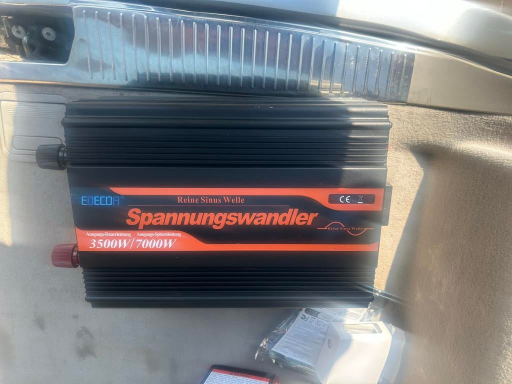 Zware Omvormer 24V naar 220V voor Vrachtwagen - 3500W/7000W, Ophalen of Verzenden, Nieuw