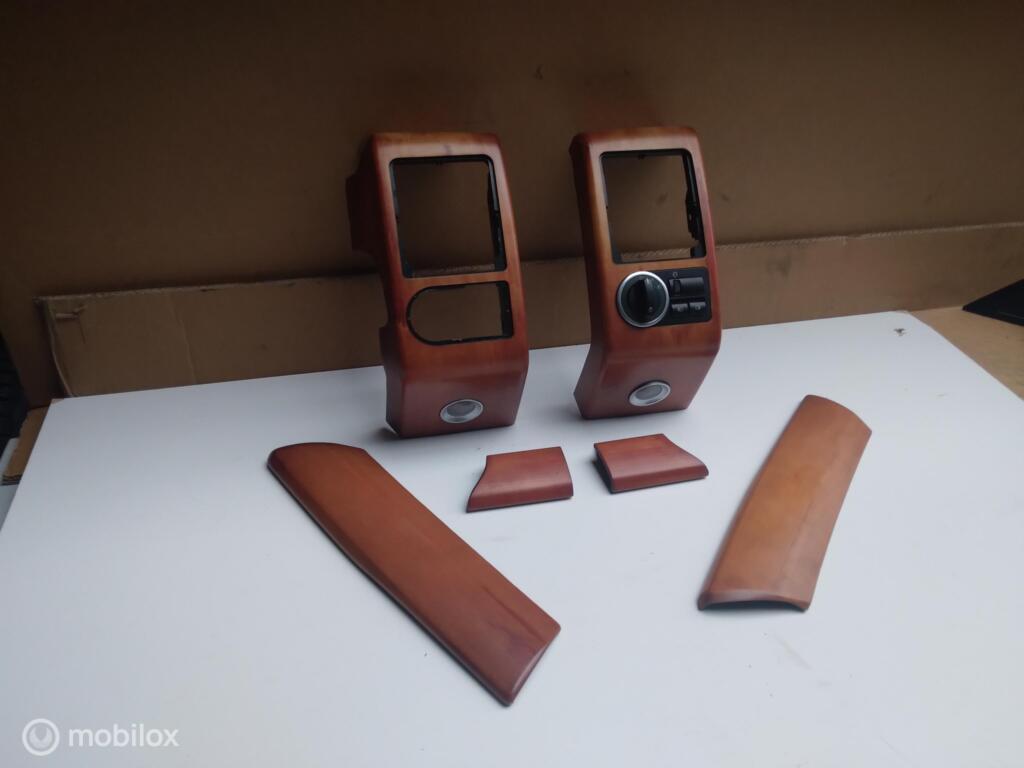 Hout Stukken Dashboard Range Rover L322 Vogue Houten Panelen, Land Rover, Ophalen of Verzenden, Gebruikt, Land Rover