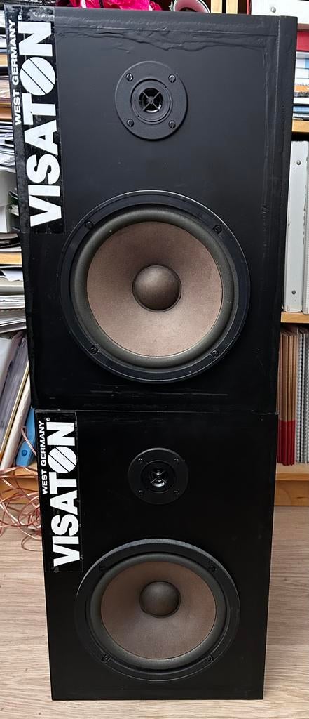 Paar luidsprekers, Zo goed als nieuw, 120 watt of meer, Front, Rear of Stereo speakers, Ophalen