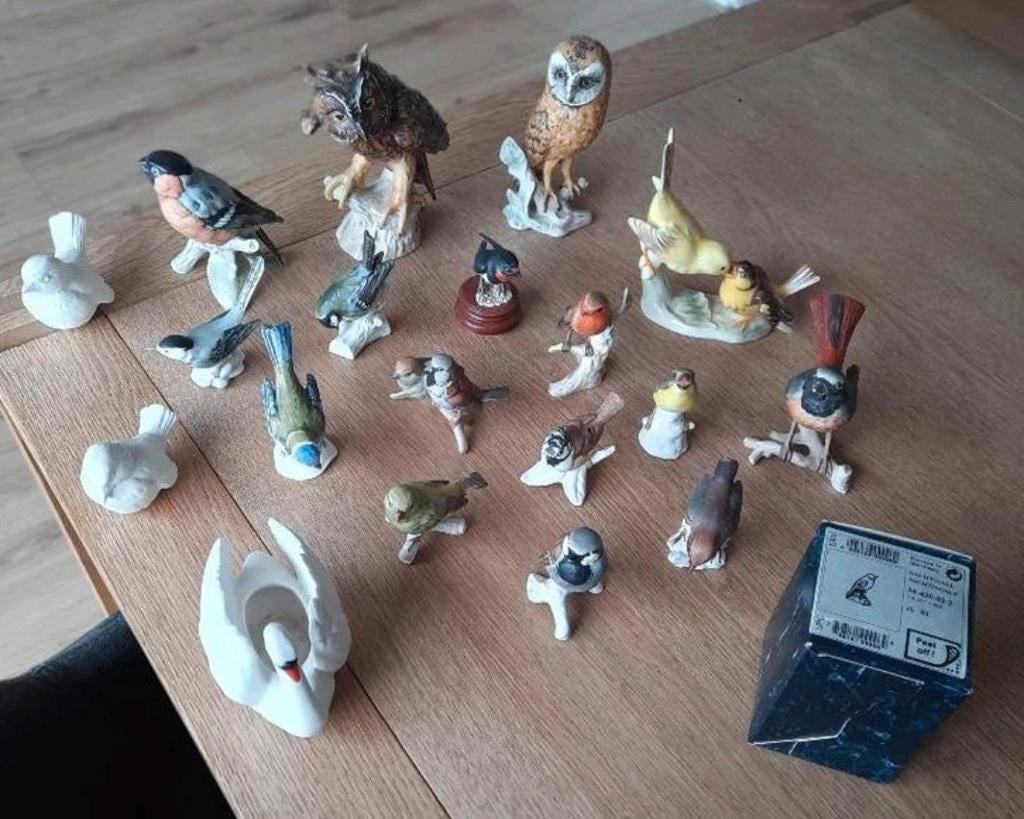 Verzameling Goebel vogels, 20 stuks. Laatste. OP=OP, Verzamelen, Beelden en Beeldjes, Ophalen of Verzenden, Gebruikt, Dier