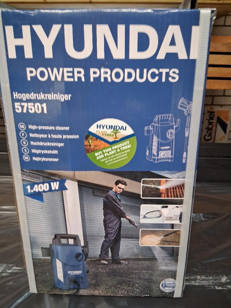 Hogedrukreinigers Hyundai 105 en 120 bar, Met autostop en -start, Nieuw, Ophalen of Verzenden, Hyundai
