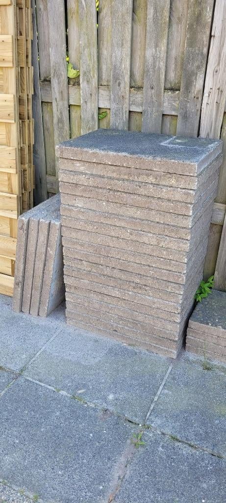 terras/tuintegels 60x40x6 cm, Tuin en Terras, Tegels en Klinkers, Ophalen, Zo goed als nieuw, 10 m² of meer, Beton