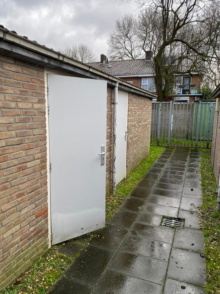 Opslagruimte berging, box, schuur, opberg hobby Dordrecht, Ophalen, Zo goed als nieuw, Hout, Minder dan 3 meter