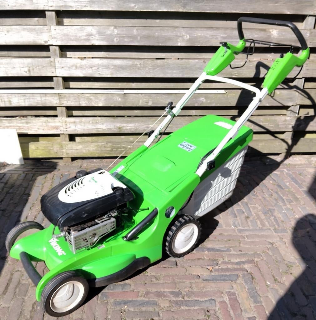 Viking MB 650 VE Benzine Grasmaaier met Elektrische Start, Gebruikt, Ophalen of Verzenden, Benzine-grasmaaier, Viking