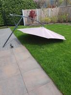 knikarm zonnescherm, Tuin en Terras, Zonneschermen, Ophalen, Gebruikt, 250 cm tot 450 cm, Knikarmscherm