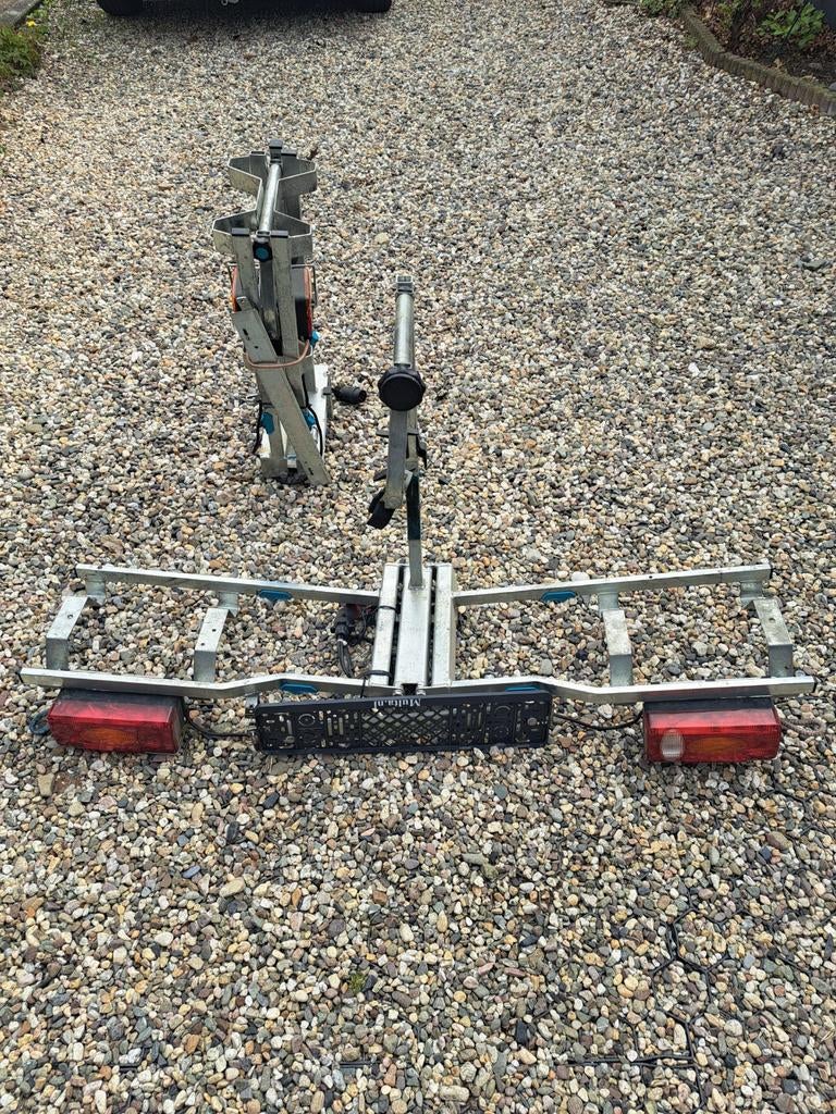 2x Multa Fietsdrager 7 polige stekker, Ophalen, Gebruikt, Trekhaakdrager