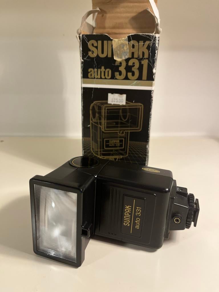 Sunpak Auto 331 flitser -, Ophalen of Verzenden, Overige merken
