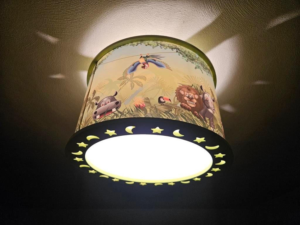 Leuke hanglamp jungle / dierenthema, Ophalen