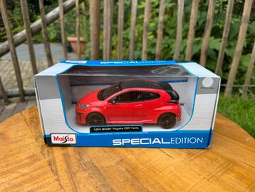 Toyota Yaris GR modelauto Maisto beschikbaar voor biedingen