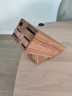 Messenblok - Houten Messenhouder, Ophalen of Verzenden