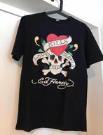 Ed Hardy love kills slowly zwart t-shirt top unisex oto 45cm, Kleding | Dames, Verzenden, Zwart, Maat 42/44 (L), Nieuw