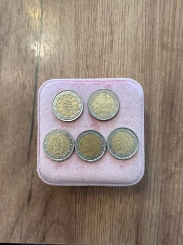 2 euro munten beschikbaar voor biedingen