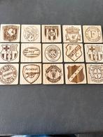 Voetbal onderzetters, Ophalen of Verzenden, Zo goed als nieuw, Glas of Kopje