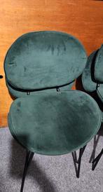 Kwantum Livorno stoelen donkergroen, Huis en Inrichting, Stoelen, Ophalen, Gebruikt, Overige kleuren, Vijf, Zes of meer stoelen