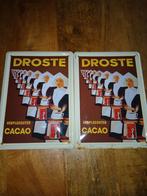 Droste blikken bordjes, Antiek en Kunst, Ophalen of Verzenden