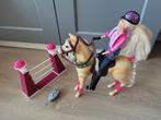 Barbie met Paard en Accessoires, Ophalen of Verzenden, Gebruikt, Barbie