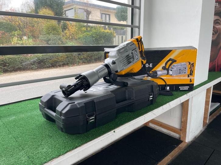 JCB 21-DH1700 breekhamer (prof. / 1,7kW / 65J / freq 1.900), Doe-het-zelf en Verbouw, Gereedschap | Boormachines, Nieuw, Boor- en/of Breekhamer