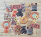 Oranje thema bulletjournal, dagboek/junk journal stickers, Hobby en Vrije tijd, Verzenden, Nieuw, Meerdere stickers