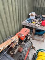 Agria 2700 met ploeg, Ophalen, Gebruikt