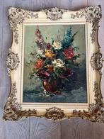 Bloemstilleven in ornamentale lijst, Ophalen