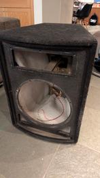 Peavey 15 inch lege speaker kast - Hout, Sterk, Gebruikt, 120 watt of meer, Front, Rear of Stereo speakers, Ophalen