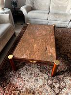 Natuursteen salontafelset, Huis en Inrichting, Tafels | Salontafels, Ophalen, Gebruikt