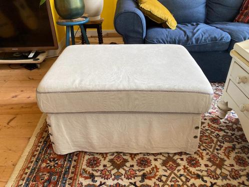 Ektorp hocker met opbergruimte, Huis en Inrichting, Banken | Voetenbanken en Poefen, Gebruikt, 50 tot 75 cm, 75 tot 100 cm, Rechthoekig