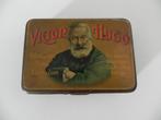 Victor Hugo sigarenblikje 12,5 x 8,5 x 3 cm, Ophalen of Verzenden, Gebruikt, Overige, Overige merken