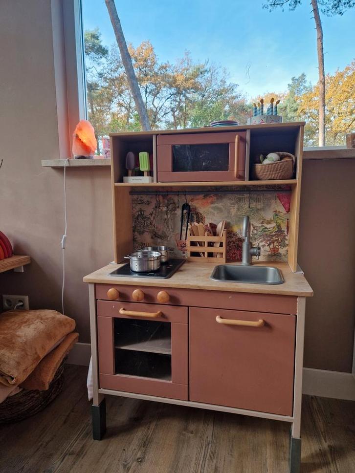 Keukentje ikea keukenaccessoires hout speelkeuken, Kinderen en Baby's, Speelgoed | Speelkeukens, Ophalen