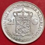 Rijksdaalder 1940. UNC., Zilver, 2½ gulden, Koningin Wilhelmina, Ophalen of Verzenden
