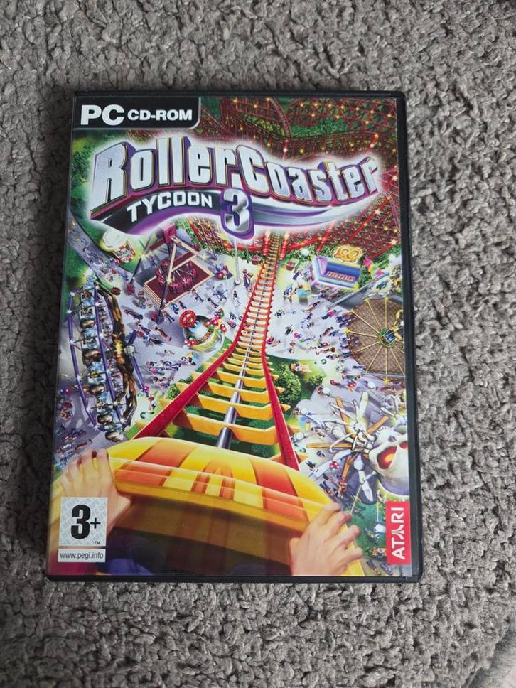 RollerCoaster Tycoon 3 - PC, Spelcomputers en Games, Games | Pc, Gebruikt, Simulatie, 1 speler, Vanaf 3 jaar, Ophalen of Verzenden