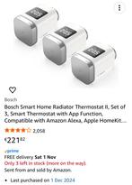 New bosch smart home radiator thermostat II, Doe-het-zelf en Verbouw, Verwarming en Radiatoren, Radiator, Minder dan 60 cm, Ophalen of Verzenden