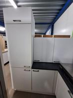 Complete keuken Compleet met APP 120Keukens op voorraad 2699, Wit, Hoekkeuken, Ophalen of Verzenden, Zo goed als nieuw