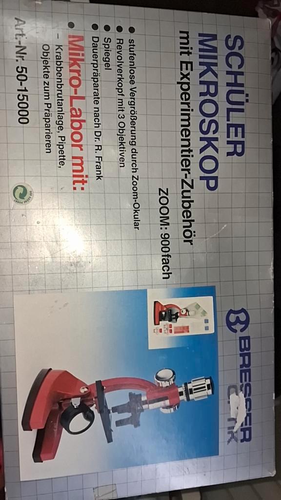 Microscoop zoom 900x, Audio, Tv en Foto, Optische apparatuur | Microscopen, Nieuw, Ophalen