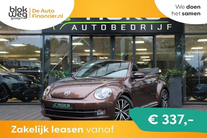 Volkswagen Beetle Cabriolet 1.2 TSI Design Blue € 19.850,0, Auto's, Volkswagen, Bedrijf, Te koop, Beetle (Kever), ABS, Achteruitrijcamera