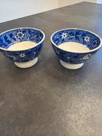 Twee Delfts Blauwe Kommen Maastricht Made in Holland, Antiek en Kunst, Antiek | Keramiek en Aardewerk, Ophalen of Verzenden