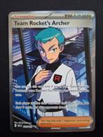 🔹Team Rocket's Archer #223 – Destined Rivals🔹, Ophalen of Verzenden, Zo goed als nieuw, Losse kaart, Foil