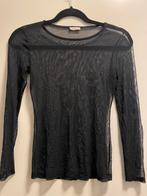 Harno doorzichtige sheer top maat xs, Kleding | Dames, Tops, Verzenden, Zwart, Zo goed als nieuw, Lange mouw