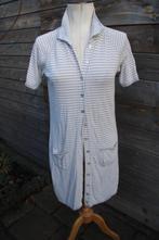 Doorknoopjurk grijs/ creme Peter Hahn mt 38 Vaste prijs AANB, Kleding | Dames, Maat 38/40 (M), Ophalen of Verzenden, Zo goed als nieuw