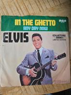 Elvis Presley-in the ghetto  '7, Pop, Gebruikt, Ophalen of Verzenden, 7 inch