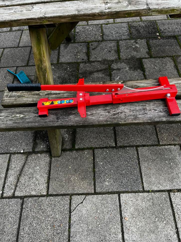 Laminaatsnijder - Zo goed als nieuw!, Doe-het-zelf en Verbouw, Gereedschap | Handgereedschap, Zo goed als nieuw, Ophalen