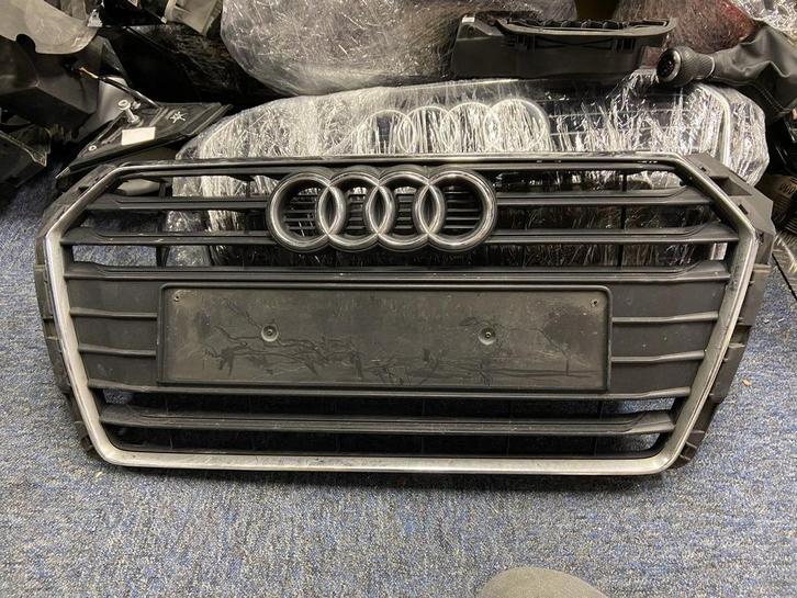 AUDI A4 B9 8W FACELIFT GRILL ORGINEEL BJ.2019-2020 8W0853651, Auto-onderdelen, Overige Auto-onderdelen, Gebruikt, Ophalen of Verzenden