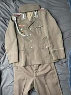 DDR NVA unteroffizier cap, jas en broek, Ophalen of Verzenden, Landmacht, Duitsland, Kleding of Schoenen